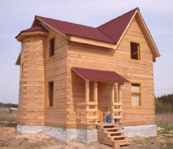 Дървени къщи от дървен материал