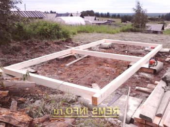 Как да се изгради баня в селска къща: изграждане на сауна с греда на собствения си