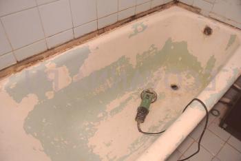 Възстановяване на вани с течен акрил: видео и фото-инструкции
