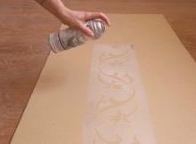 Боядисване на дървени подове - създаване на ексклузивно чрез шаблон