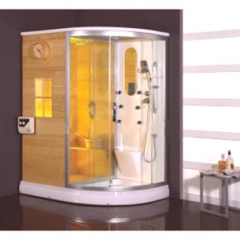 Sprchová kabina se saunou - foto, jak si vybrat saunu pro apartmán