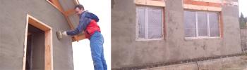 Довършване на фасадата на къщата с мазилка със собствените си ръце: ръководство за полагане на стъпки