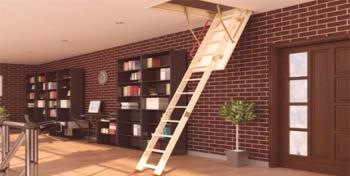 Сгъваеми тавански стълби - размер и цена на дървени и метални модели