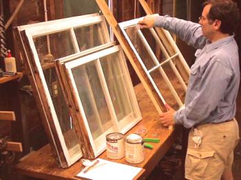 Opravte dřevěná okna vlastníma rukama