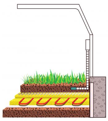 Vytápění skleníku teplým kabelem