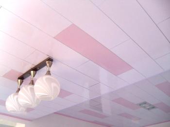 Облицоване на тавана с пластмасови панели: направете го правилно