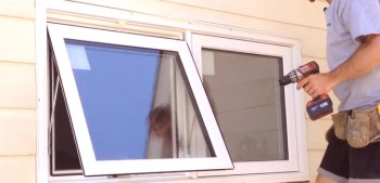 Výměna okna v soukromém domě s vlečkou