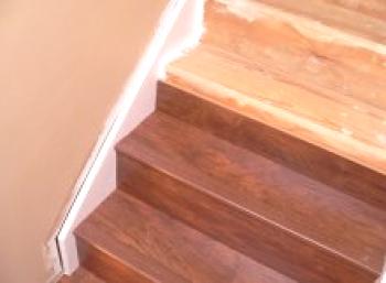 Dokončovací schodiště s laminátem: technologie pro restaurování betonových a dřevěných schodů