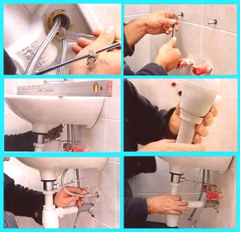 Как да прикачите мивка към стената