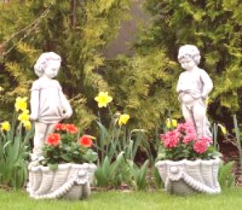 Градинската скулптура е най-простият и ефектен начин за декориране на градината