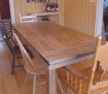 Лятна маса, изработена от дърво със собствена снимка с инструкции