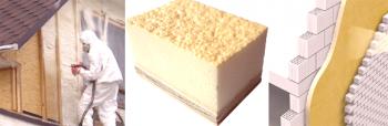 Izolace fasády polyuretanovou pěnou - vlastnosti, náklady na izolaci pěnovou polyuretanovou pěnou