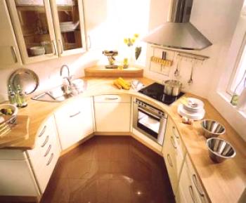Jak vybavit malou kuchyňku: několik konstrukčních řešení
