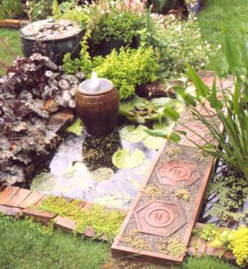 Декоративни фонтани за градината