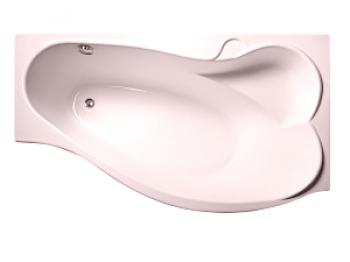 Asymetrické akrylové vany - nestandardní řešení v interiéru koupelny