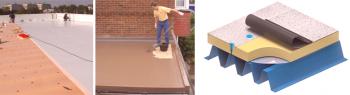Zařízení ploché střechy - provedení ploché střešní konstrukce