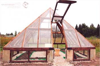 Kuće piramide s vlastitim rukama - značajke struktura i njihove instalacije