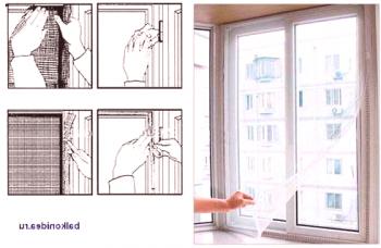 Síťky proti hmyzu na oknech na suchý zip: snadná instalace a péče