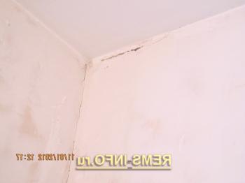 Затоплянето на стените в апартамента: технология на примера на снимката