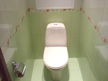 PVC toaletní dekorace podle panelů: výhody a instalace