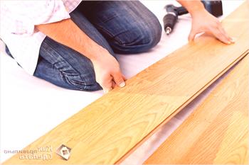 Подреждане на ламинат на неравна подова настилка - как да се сложи ламинат върху кривия под